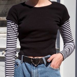 brandy melville / john galt ashlyn top